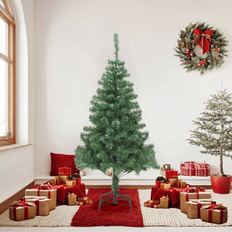 Kunstkerstboom met standaard 180 cm 564 takken  2