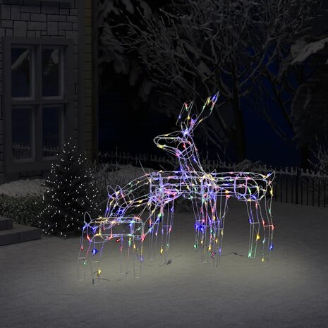 3-delige Kerstverlichting rendieren 229 LED&apos;s 1