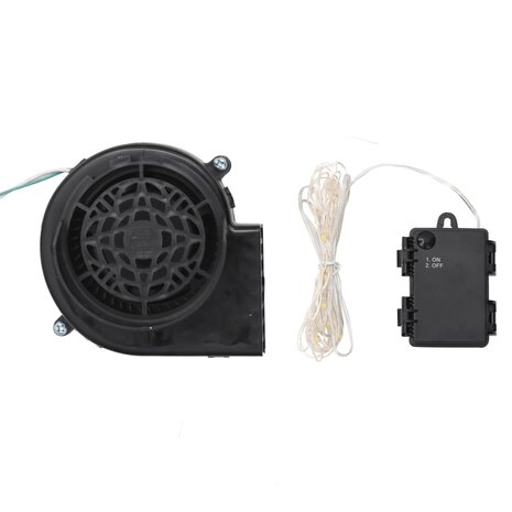 Sneeuwpop opblaasbaar met LED&apos;s 120 cm 8
