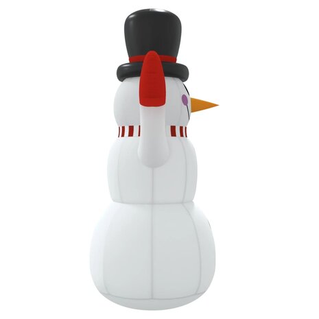 Sneeuwpop opblaasbaar met LED&apos;s 300 cm 5