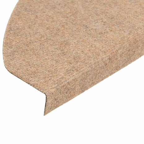 Trapmatten zelfklevend 10 st 65x22,5x3,5 cm beige 7