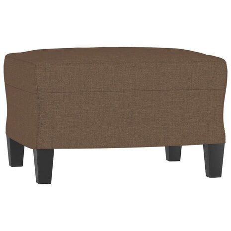 4-delige Loungeset met kussens stof bruin 5