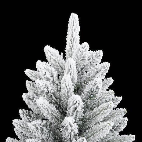Kunstkerstboom met sneeuw 120 cm PVC en PE 5