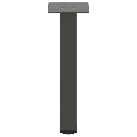 Salontafelpoten 4 st 42-44 cm staal antraciet 6