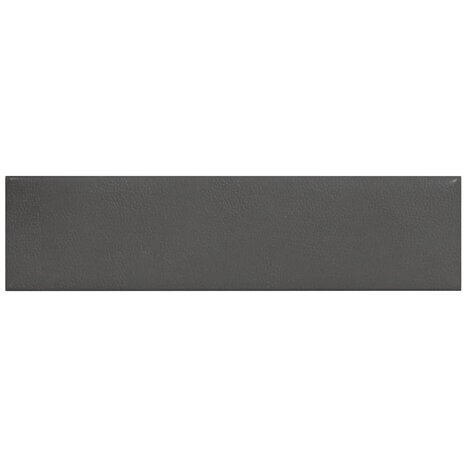 Wandpanelen 12 st 1,08 m² 60x15 cm kunstleer grijs 3