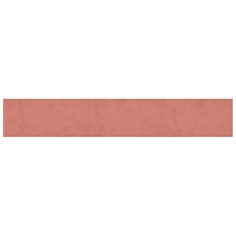 Wandpanelen 12 st 1,62 m² 90x15 cm fluweel roze 3