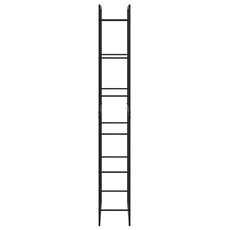 Haardhoutrek 50x30x209 cm staal zwart 6