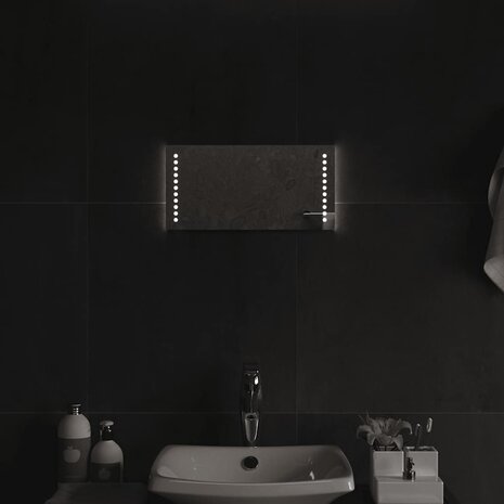Badkamerspiegel LED 40x20 cm 1