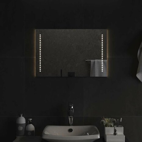 Badkamerspiegel LED 60x40 cm 1