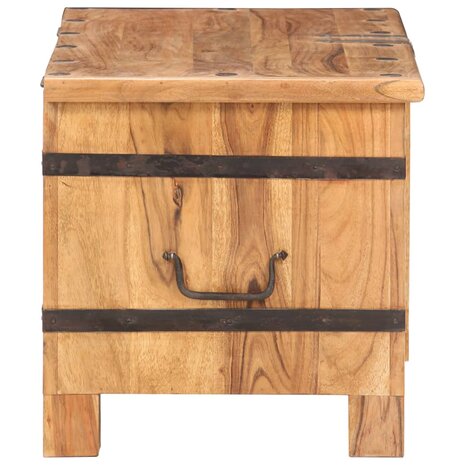 Opbergkist 90x40x40 cm massief acaciahout 4