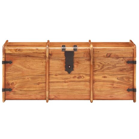 Opbergkist 90x40x40 cm massief acaciahout 3