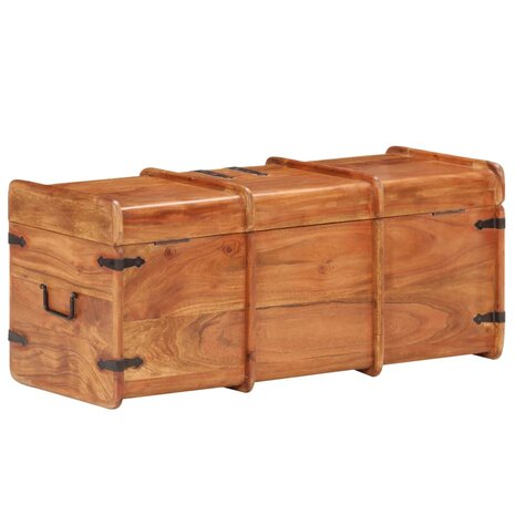 Opbergkist 90x40x40 cm massief acaciahout 5