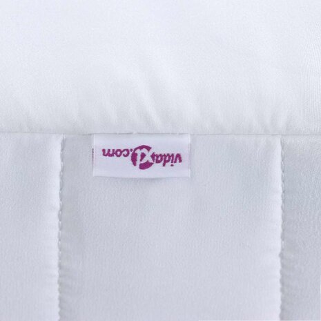 Schuimmatras Wit 80 x 200 cm Stof 7