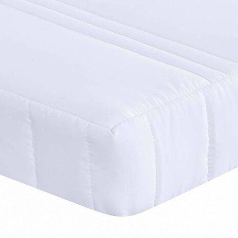 Schuimmatras Wit 80 x 200 cm Stof 8