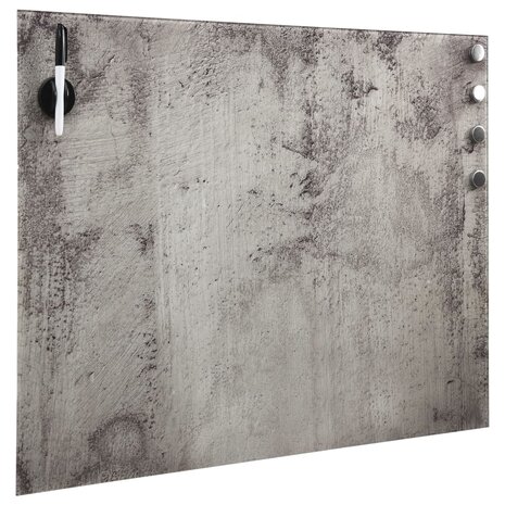 Magneetbord wandmontage 60x60 cm glas 2