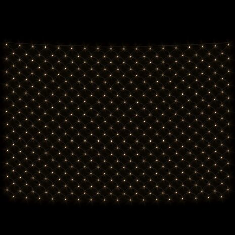 Kerstnetverlichting 306 LED&apos;s binnen en buiten 3x3 m warmwit 4