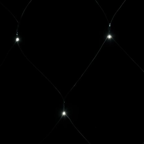 Kerstnetverlichting 306 LED&apos;s binnen en buiten 3x3 m koudwit 5
