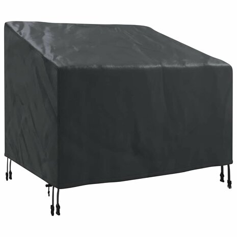 Tuinstoelhoes Zwart 96 x 79 x 74 cm 210D oxford stof 2