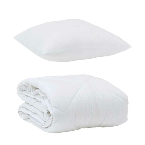 All-season dekbed Anders met kussen Wit 135 x 220 cm Microfibre 2