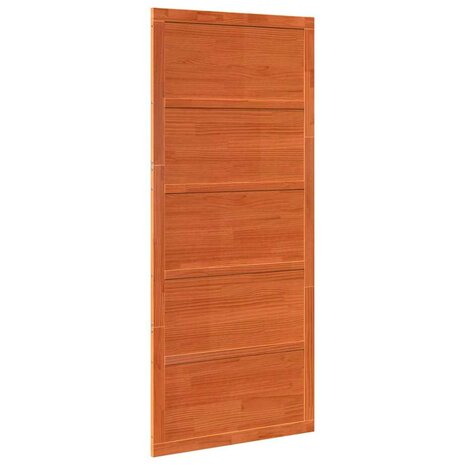 Schuifdeur Wasbruin 100 x 208 cm Massief grenenhout 2