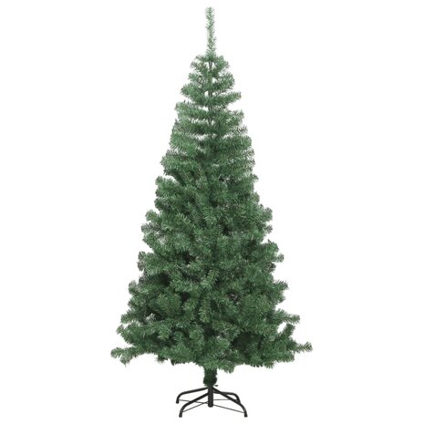 Kunstkerstboom met standaard 230 takken 120 cm 2