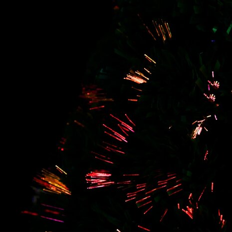 Kerstboom met LED en standaard 64 cm glasvezel 5
