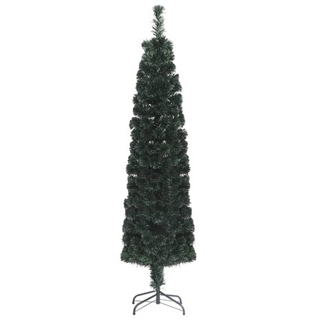 Kunstkerstboom met standaard smal 150 cm glasvezel 2