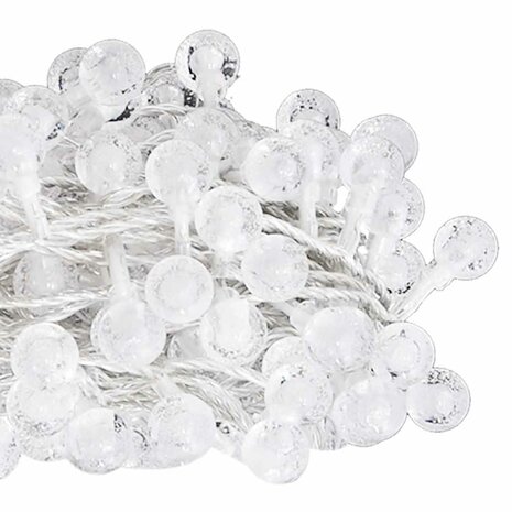 Lichtsnoer met 200 LED&apos;s 8 functies warmwit 20 m 3