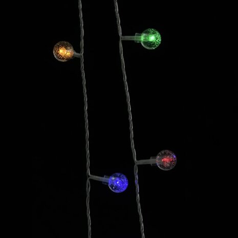 Lichtsnoer met 200 LED&apos;s 8 functies meerkleurig 20 m 7