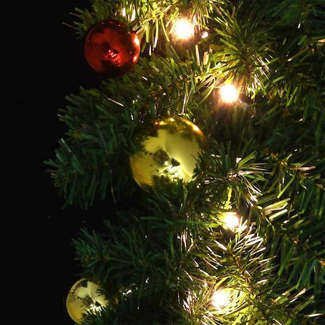 Kerstslinger 2 pcs Groen 40 m PVC 6