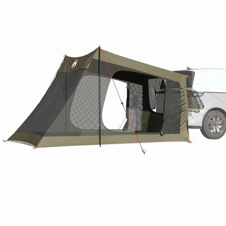 Autotent 2-persoons olijfgroen waterdicht 4
