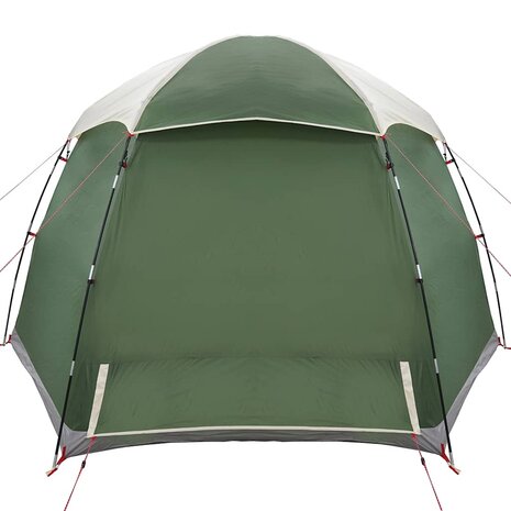 Familietent iglo 6-persoons groen waterdicht 8