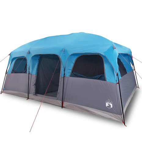 Gezinstent 10-persoons waterdicht blauw 2