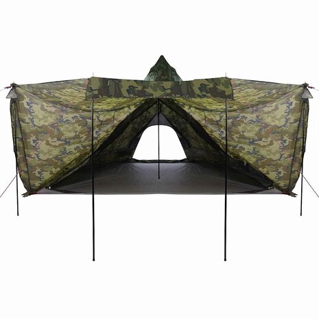 Tipitent 8-persoons camouflage waterdicht 6