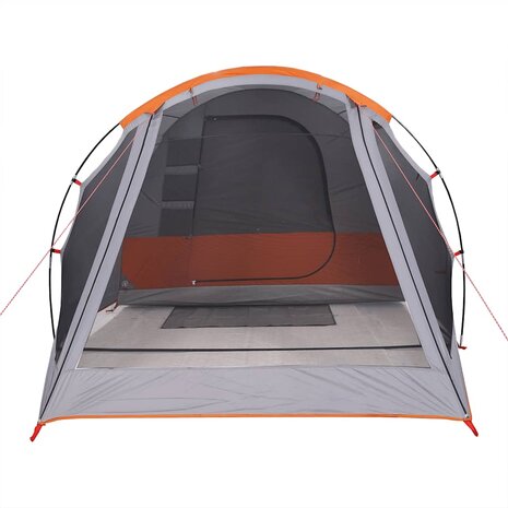 Tunneltent 4-persoons waterdicht grijs 6