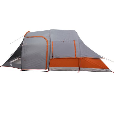 Tunneltent 4-persoons waterdicht grijs 9