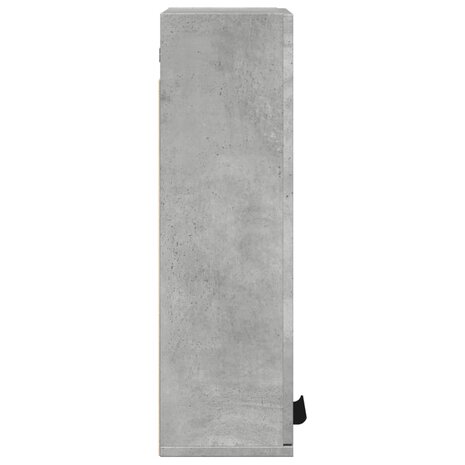 Badkamerkast wandgemonteerd 32x20x67 cm betongrijs 5