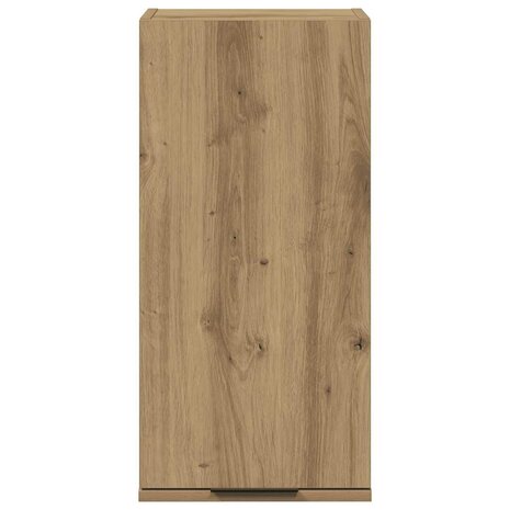 Badkamerkast wandgemonteerd 32x20x67 cm artisanaal eikenkleur 4