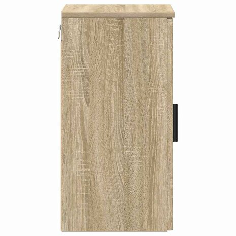Badkamerkast Sonoma eiken 30 x 31.5 x 61 cm Bewerkt hout 7