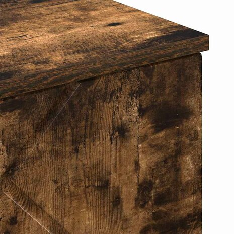 Badkamerkast Gerookt eiken 30 x 31.5 x 61 cm Bewerkt hout 9
