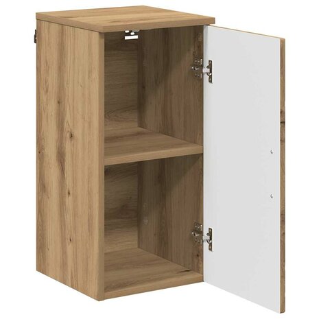 Badkamerkast artisanaal eikenkleurig 30 x 31.5 x 61 cm 4