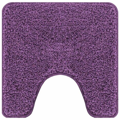 Badmat 2 pcs Paars 50 x 50 cm Polypropyleen 6