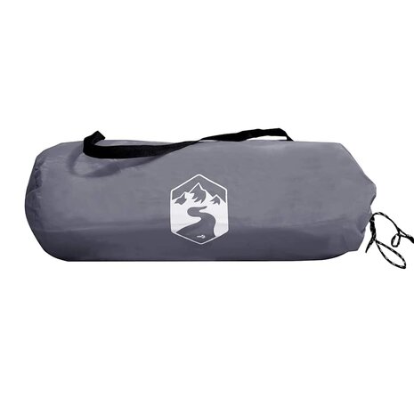 Windscherm camping waterdicht 344x120 cm grijs en oranje 9