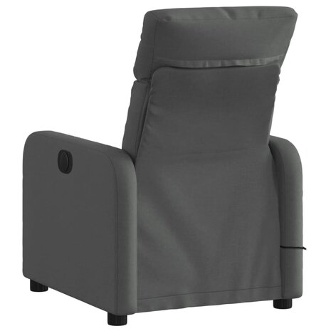 Massagestoel Donkergrijze Stof 4