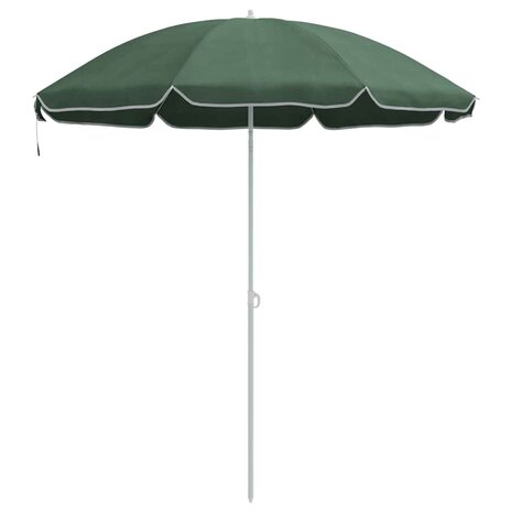 Strandparasol Groen 161 x 193 cm Polyester 2