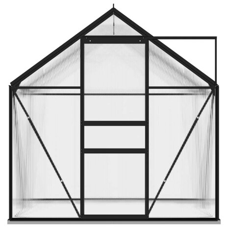 Tuinkas 2,47 m³ aluminium antracietkleurig 4