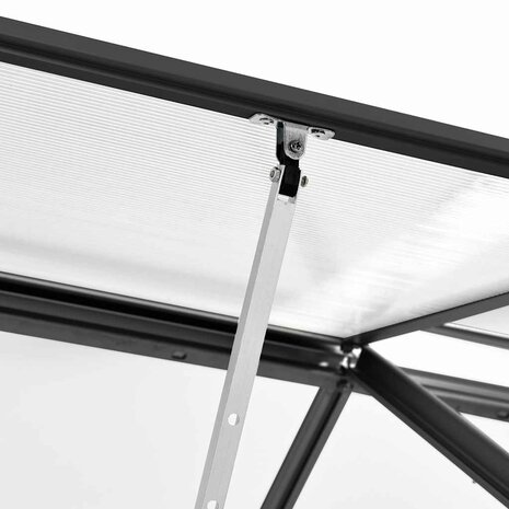 Tuinkas 2,47 m³ aluminium antracietkleurig 8