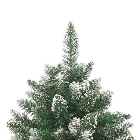 Kunstkerstboom met standaard 120 cm PVC 4