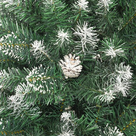 Kunstkerstboom met standaard 120 cm PVC 6