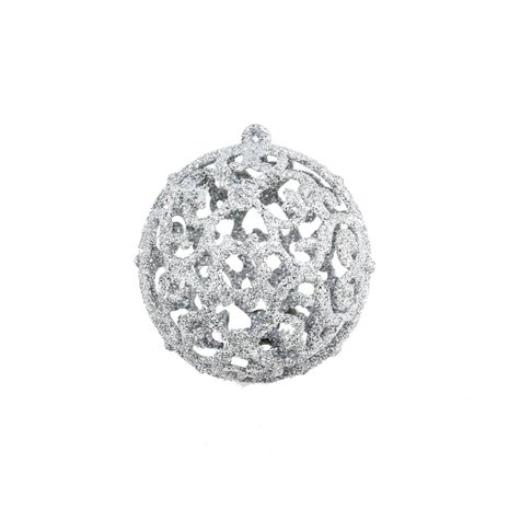 100-delige Kerstballenset 3/4/6 cm zilverkleurig 3
